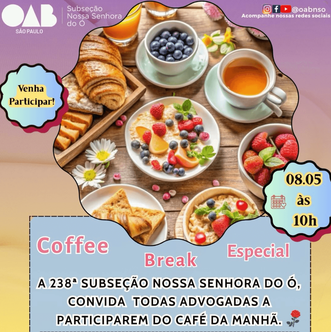 ☕🌸 Coffee Break Especial