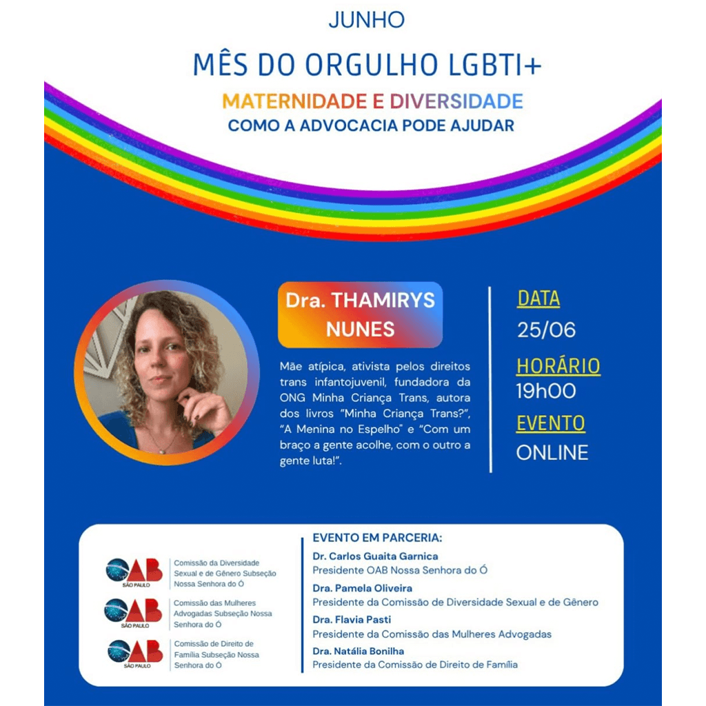 🏳️‍🌈 MÊS DO ORGULHO LGBTI+: Maternidade e Diversidade - Como a Advocacia pode ajudar